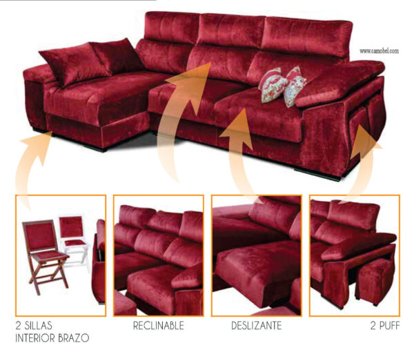 sofa-32kg+5cm visco-2 - Imagen 3